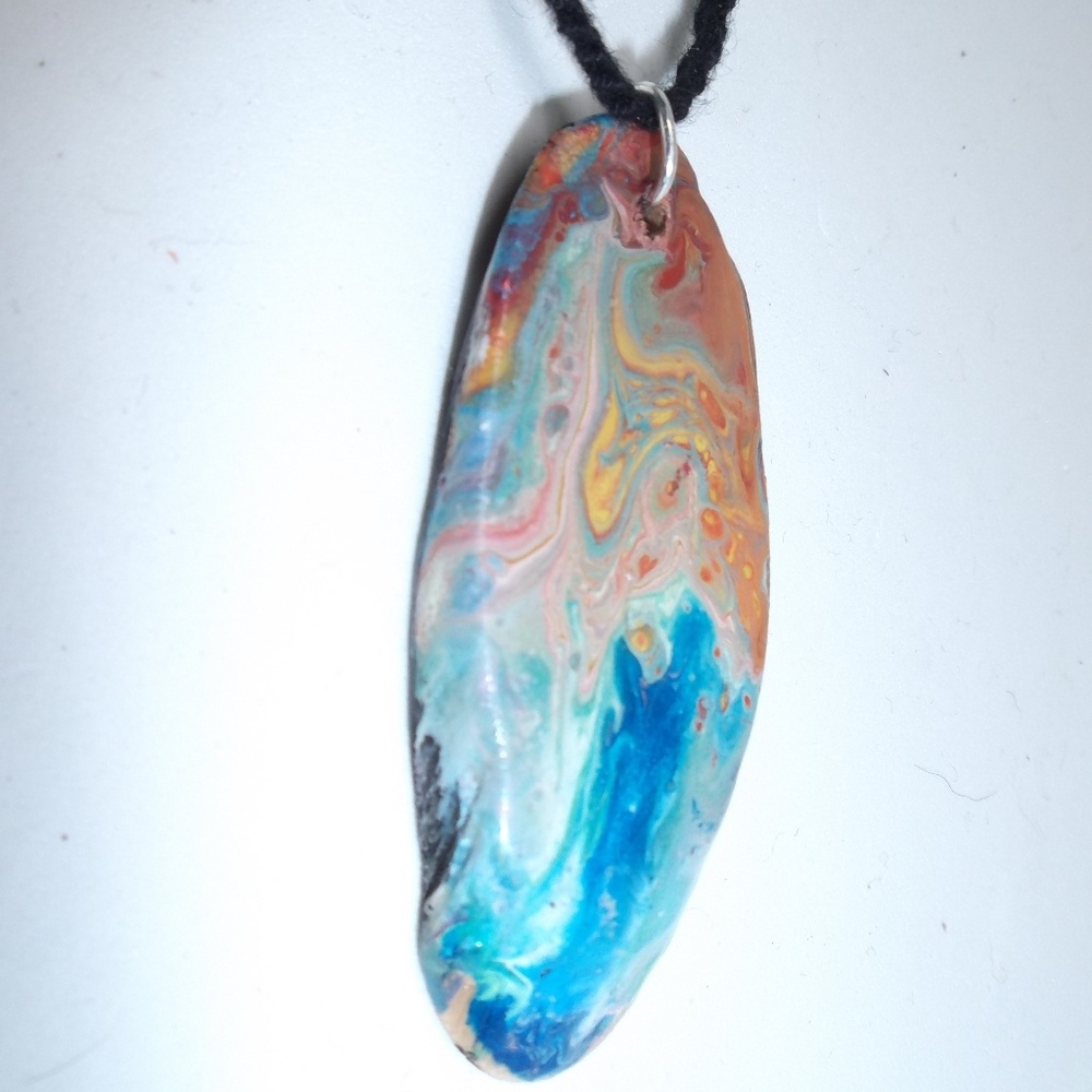 Liquid Driftwood Rainbow Driftwood Necklace